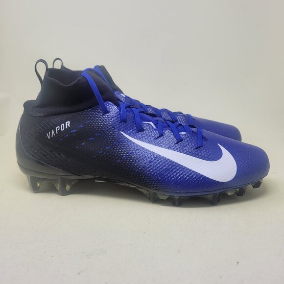 Nike Vapor Untouchable Pro 3 Football Cleats AO3021-009 Blue Black Men\'s Size 15 main image 9